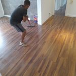 piso laminado colocado